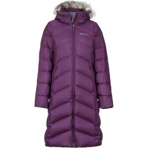 Marmot womens Montreaux Full-length Down Puffer Coat(Dark Purple)