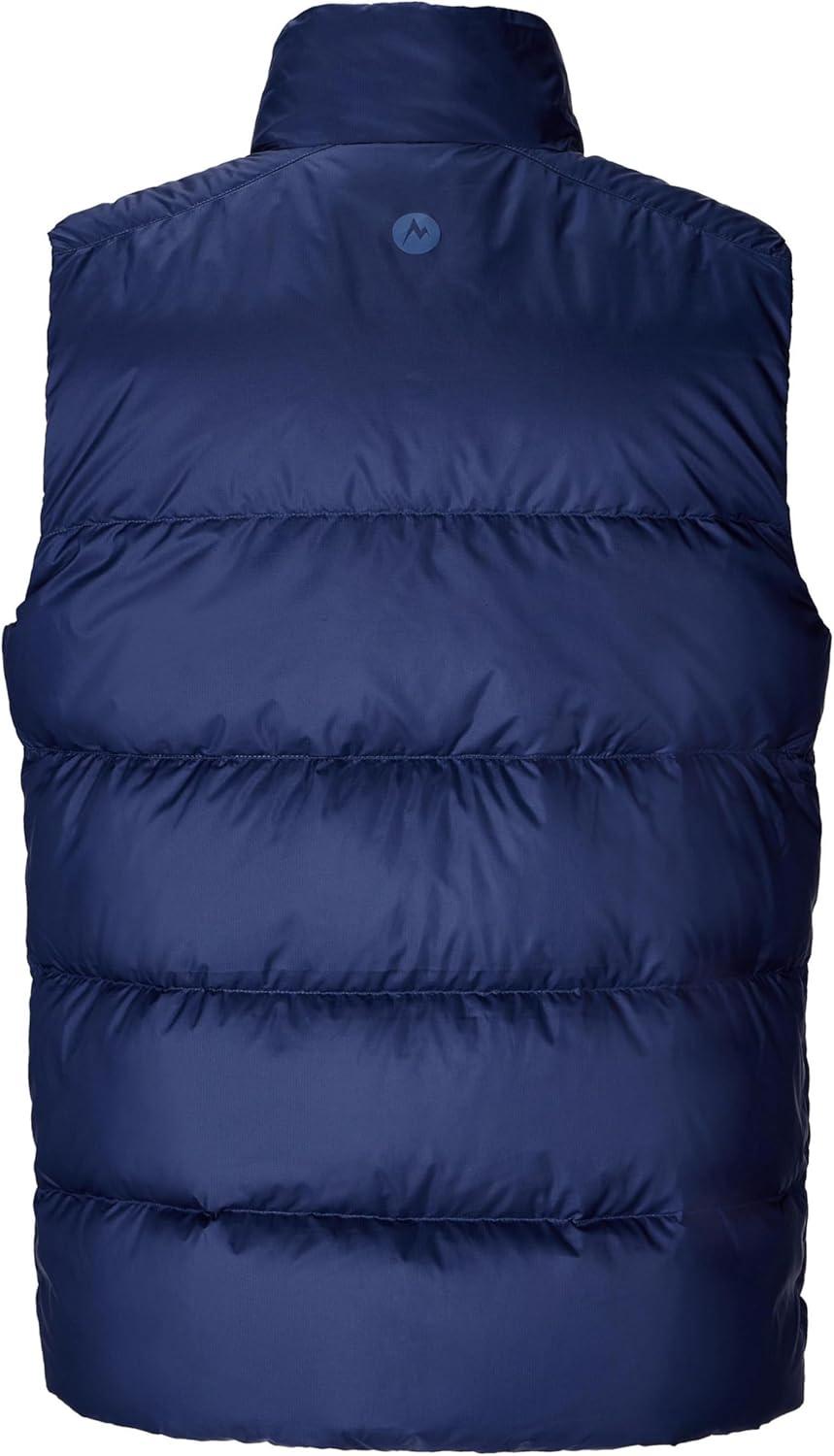 imageMARMOT Mens Guides Down Vest 700Fill Insulated WaterResistant Lightweight PufferArctic Navy