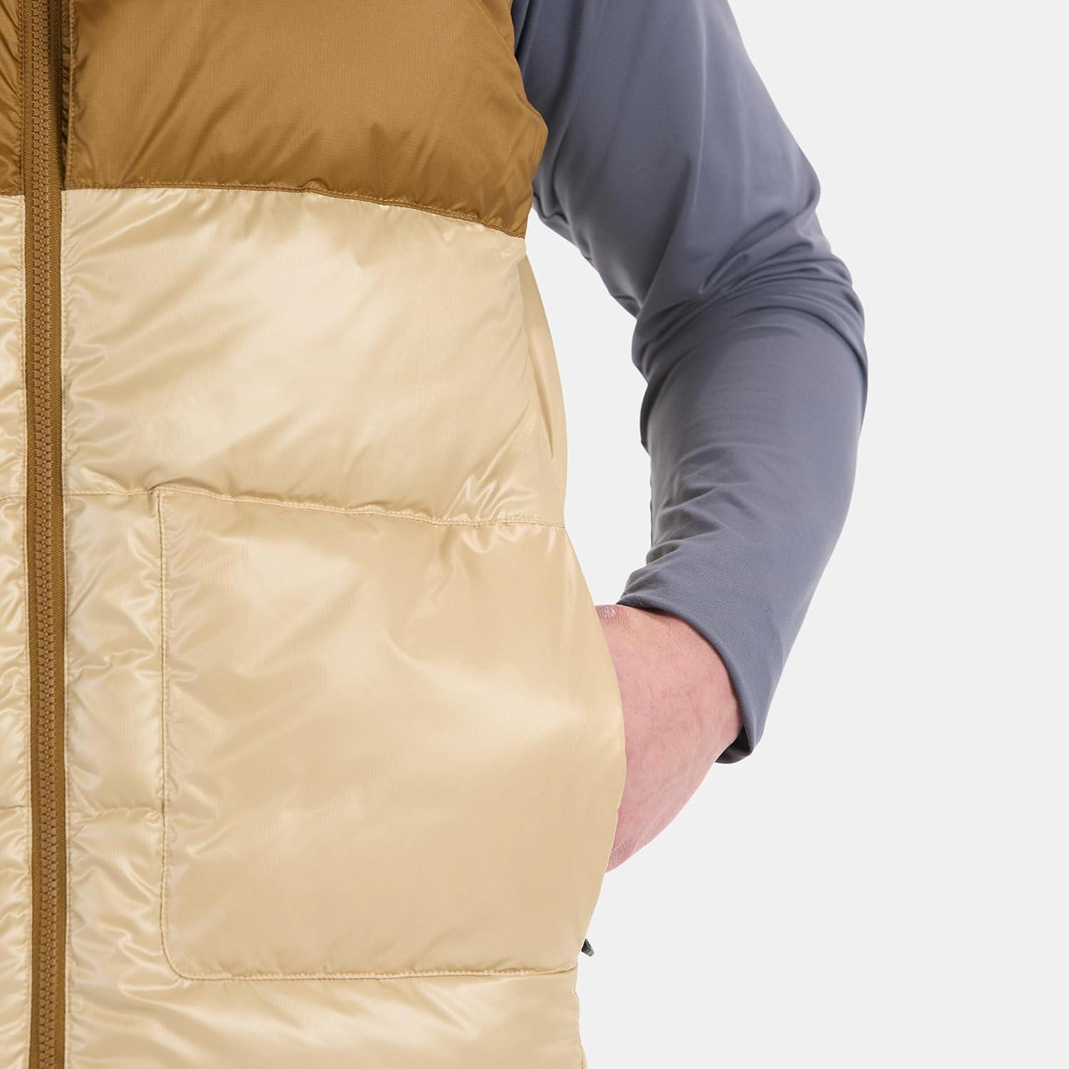 imageMARMOT Mens Guides Down Vest 700Fill Insulated WaterResistant Lightweight PufferHazelLight Oak Latest Collection