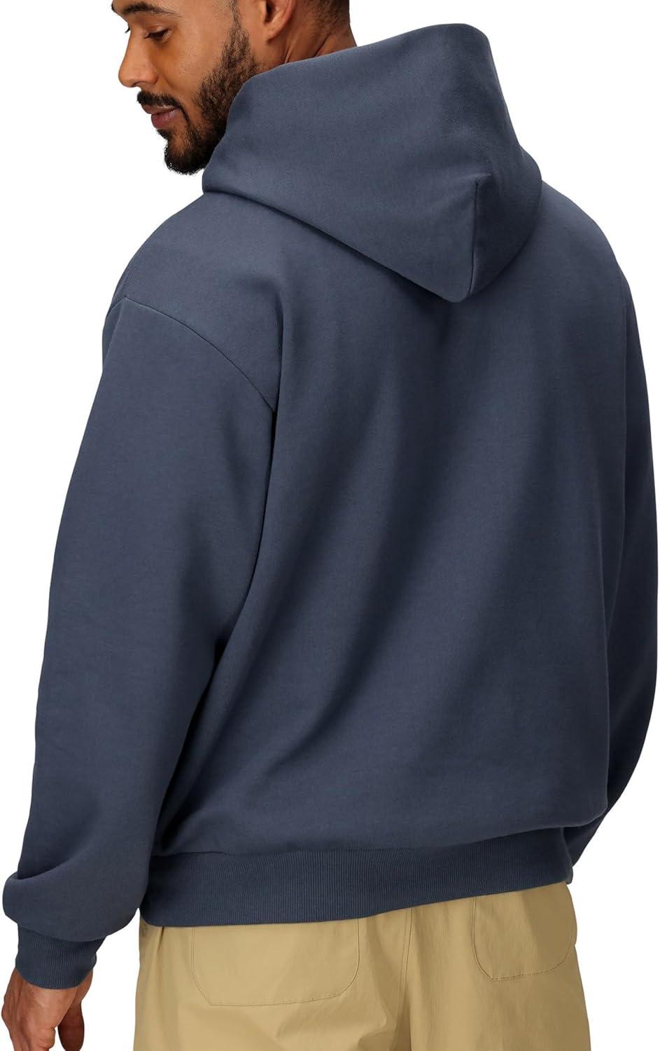 imageMARMOT Mens MMW Hoody Hooded Sweatshirt with Screen Printed Graphic DoubleLayer Hood and Kangaroo PocketThunderhead