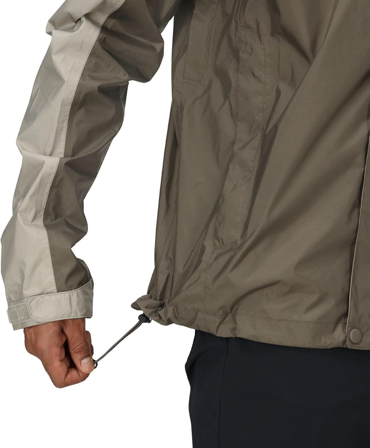 imageMARMOT Mens Precip Eco Waterproof Rain Jacket 100 Recycled Breathable Lightweight Packable RaincoatShale GreyClaystone