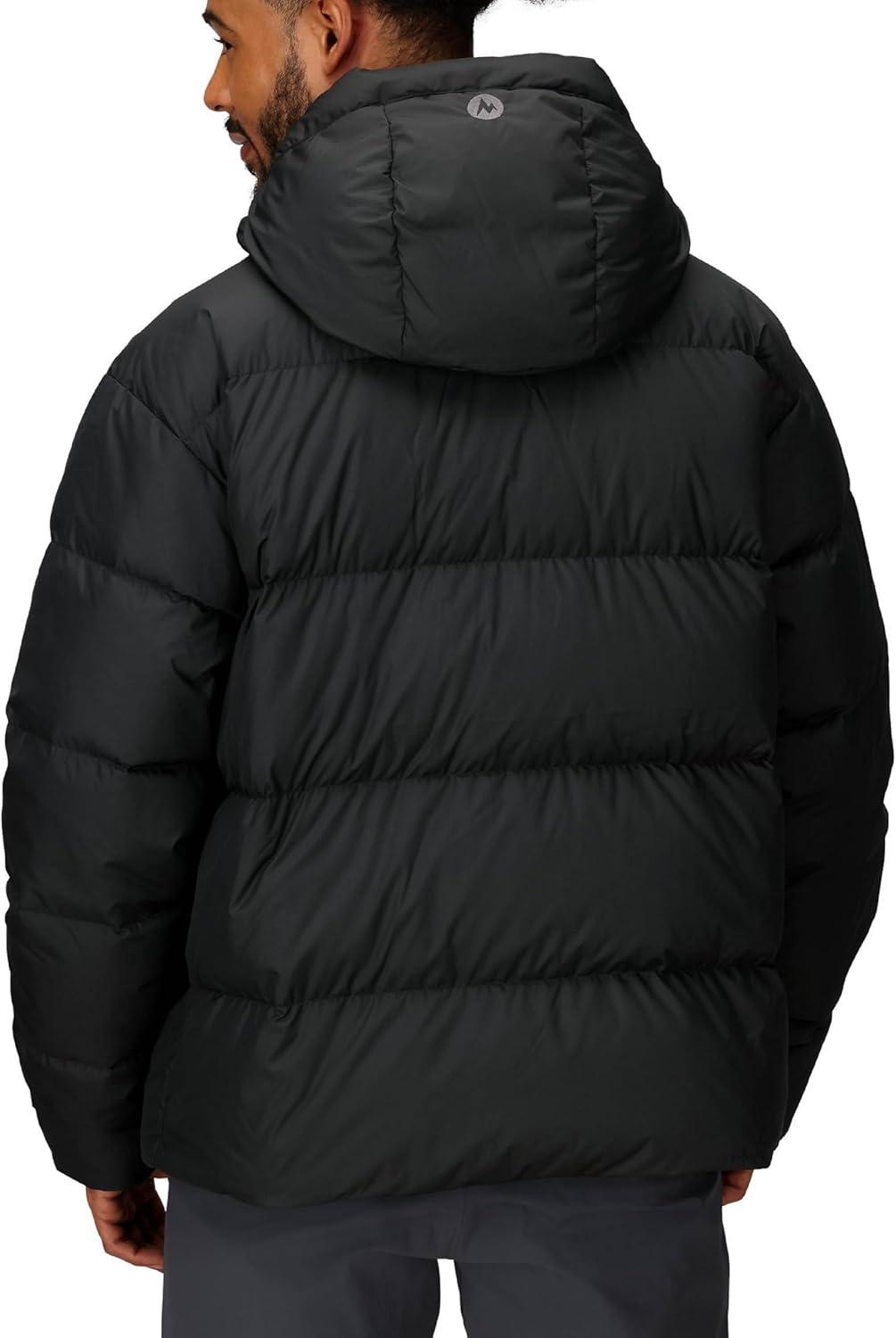 imageMARMOT Mens Stockholm 700 Fill Down Puffer with HoodBlack Latest Collection