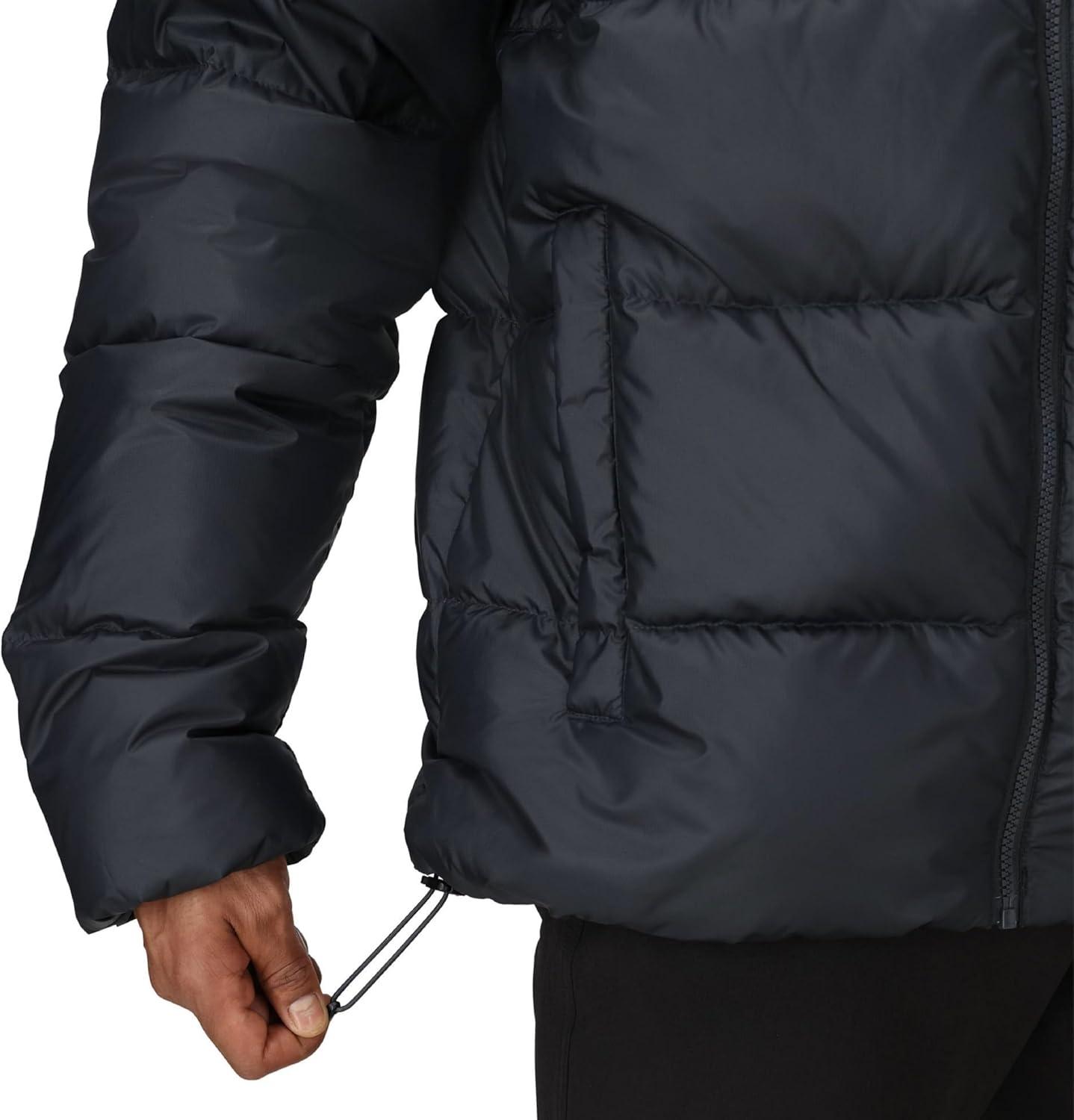 imageMARMOT mens Guides Down Hoody Down Filled Water Resistant Puffer Jacket With HoodDark Steel