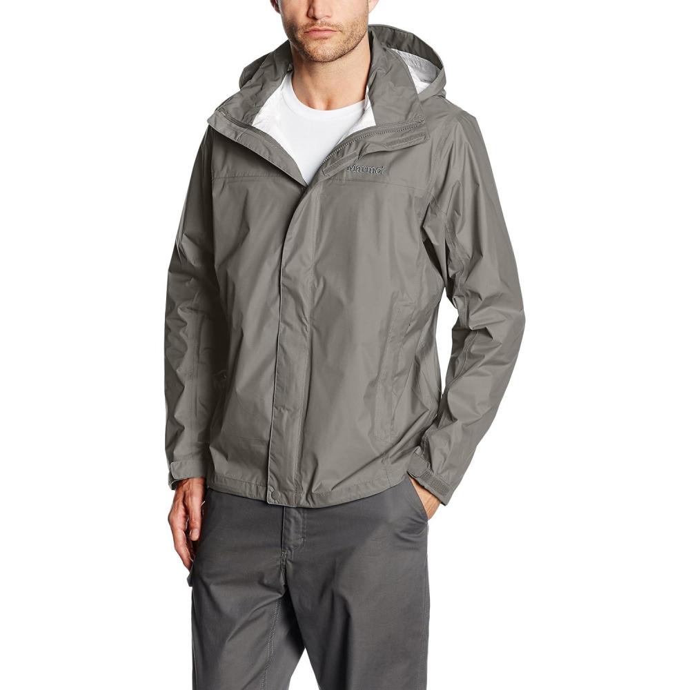 imageMARMOT Mens Precip Eco Waterproof Rain Jacket  100 Recycled Breathable Lightweight Packable RaincoatCinder