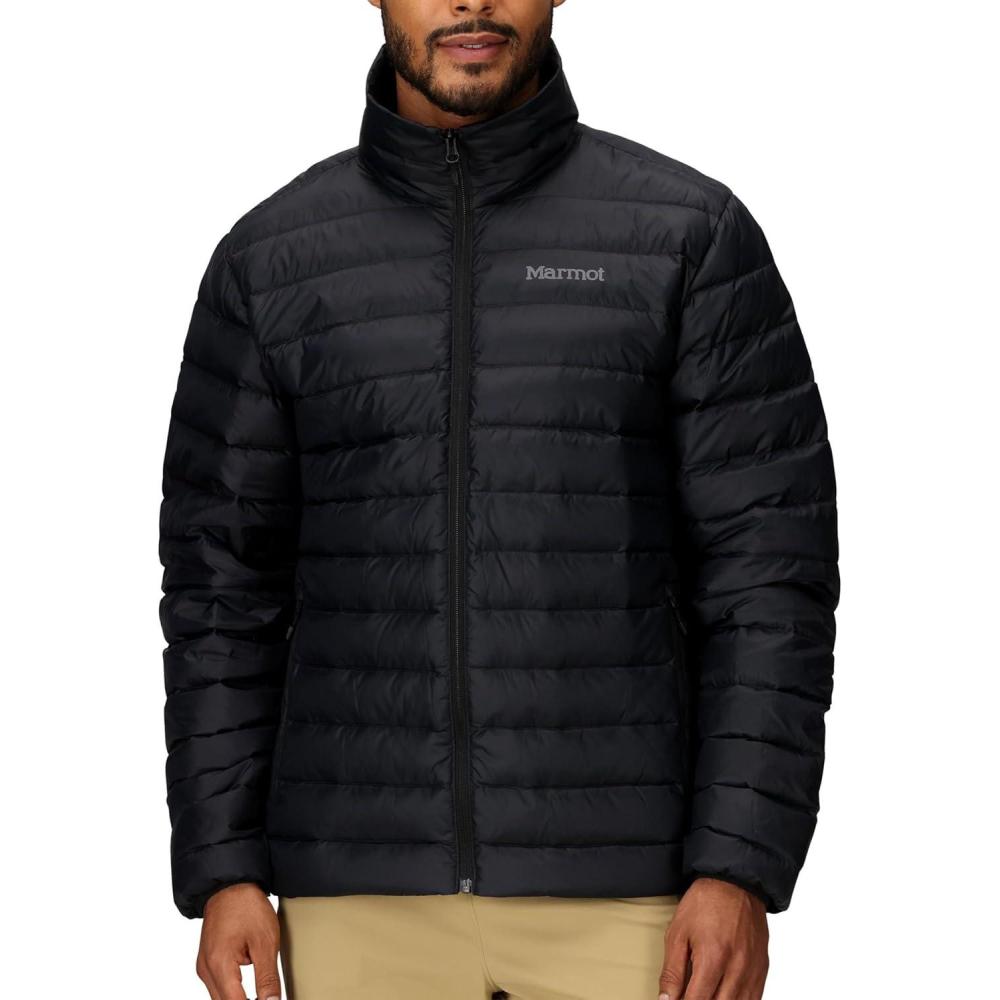 imageMARMOT Mens Zeus Jacket  DownInsulated Water Resistant LightweightBlack  Latest Collection