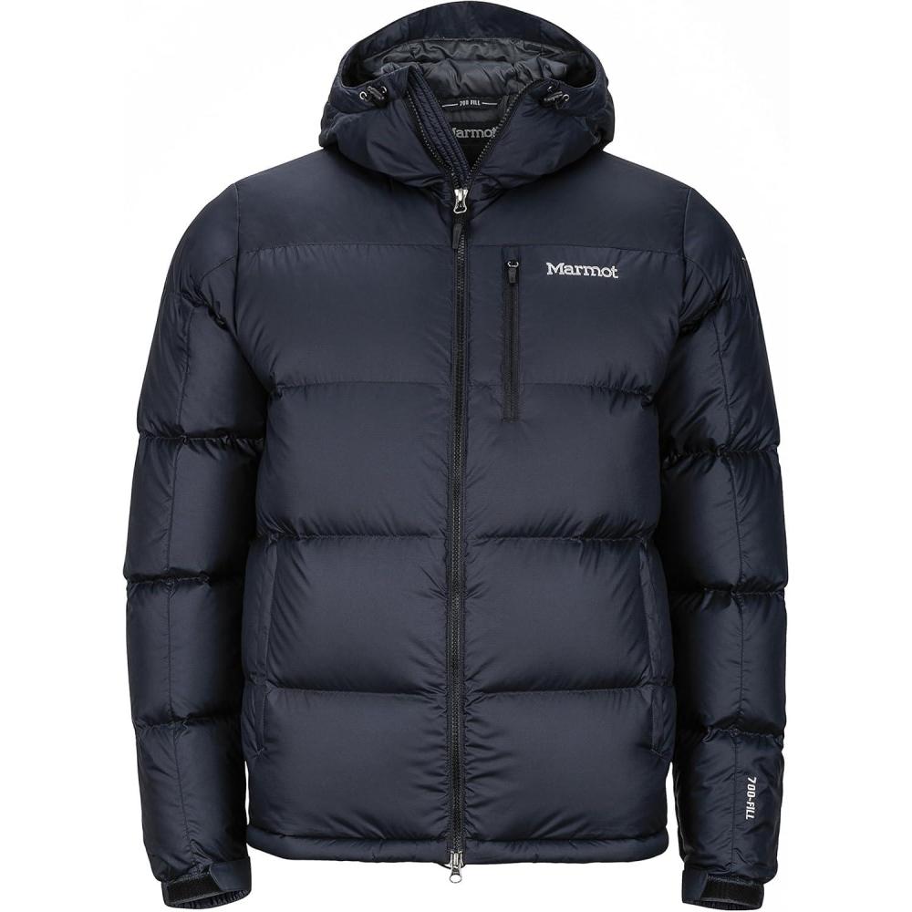 imageMARMOT mens Guides Down Hoody JacketSchwarz Black