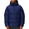 imageMARMOT Mens Guides Down Hoody  Down Filled Water Resistant Puffer Jacket with Hood Arctic Navy Large