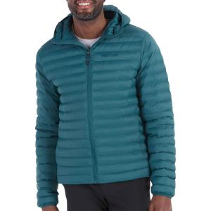 MARMOT Men’s Echo Featherless Hoody – Lightweight Down-Alternative Puffer Jacket with Hood(Dark Jungle – Latest Collection)