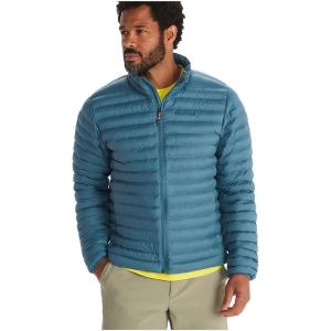 MARMOT Men’s Echo Featherless Hoody – Lightweight Down-Alternative Puffer Jacket with Hood(Dusty Teal)