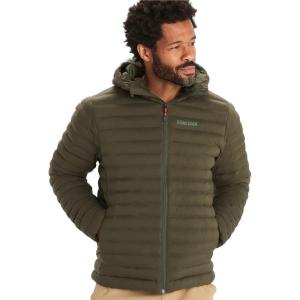 MARMOT Men’s Echo Featherless Hoody – Lightweight Down-Alternative Puffer Jacket with Hood(Nori – Latest Collection)