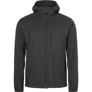 MARMOT Men’s Ether Driclime Hoody – Breathable, Comfortable, Packable Windbreaker Jacket with Hood(Black)