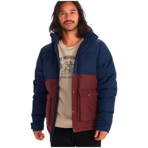 MARMOT Men’s Fordham Down Jacket – Waterproof, Breathable 700-Fill Insulated Puffer Coat(Arctic Navy/Port Royal)