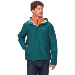 MARMOT Men’s GORE-TEX Minimalist Rain Jacket – Packable, Breathable, Durable Wind & Water Protection(Dark Jungle)