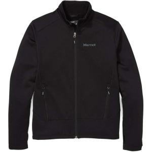 MARMOT Men’s Olden Polartec Power Stretch Jacket – Breathable Fleece Midlayer with Thumbholes(Black)