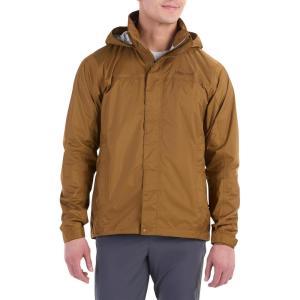 MARMOT Men’s PreCip Eco Lightweight & Waterproof Rain Jacket, Hazel – Latest Collection, Small