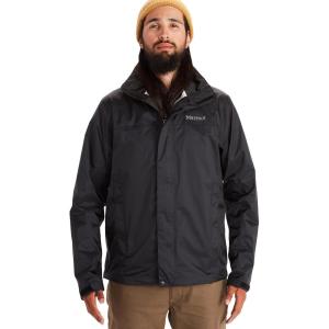 MARMOT Men’s PreCip Jacket | Lightweight, Waterproof, Black, Small