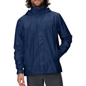 MARMOT Men’s Precip Eco Waterproof Rain Jacket – 100% Recycled, Breathable, Lightweight, Packable Raincoat(Arctic Navy – Latest Collection)