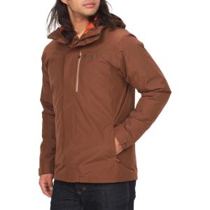 MARMOT Men’s Ramble 3-in-1 Component Jacket – Recycled Waterproof Shell with Hood and Removable Insulated Thermal R Liner(Pinecone – Latest Collection)