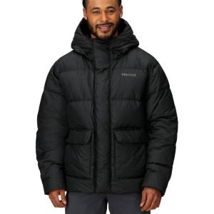 MARMOT Men’s Stockholm 700 Fill Down Puffer with Hood(Black – Latest Collection)
