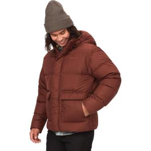 MARMOT Men’s Stockholm 700 Fill Down Puffer with Hood(Chocolate)