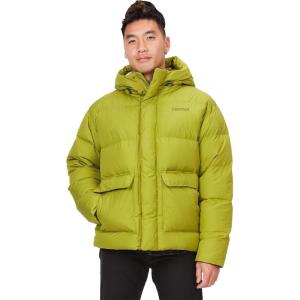MARMOT Men’s Stockholm 700 Fill Down Puffer with Hood(Cilantro)