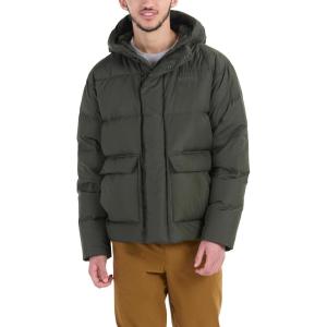 MARMOT Men’s Stockholm 700 Fill Down Puffer with Hood(Rosin Green – Latest Collection)