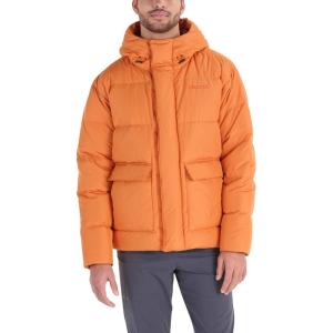 MARMOT Men’s Stockholm 700 Fill Down Puffer with Hood(Tangelo – Latest Collection)