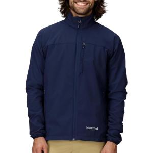 MARMOT Men’s Tempo Jacket – Breathable, Water-Resistant Softshell(Arctic Navy – Latest Collection)