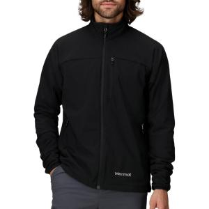 MARMOT Men’s Tempo Jacket – Breathable, Water-Resistant Softshell(Black – Latest Collection)