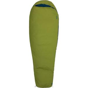 MARMOT Voyager 45° or 55° Mummy Sleeping Bags, Synthetic Spirafil Insulation for Camping & Backpacking(Cilantro)