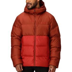 MARMOT mens Guides Down Hoody Jacket(Pecan/Sumac)