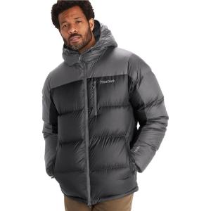 MARMOT mens Guides Down Hoody Jacket(Slate Grey/Cinder)