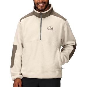 MARMOT mens Wanderer High Pile Fleece Pullover(Birch Bark)