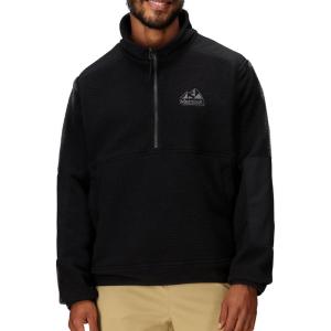 MARMOT mens Wanderer High Pile Fleece Pullover(Black)