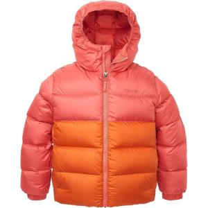 Marmot Kids Guides Down Hoody – 700 Fill Insulated, Water-Resistant, Lightweight Puffer Jacket with Hood(Grapefruit/Tangelo)