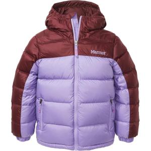 Marmot Kids Guides Down Hoody – 700 Fill Insulated, Water-Resistant, Lightweight Puffer Jacket with Hood(Paisley Purple/Port Royal)