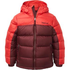 Marmot Kids Guides Down Hoody – 700 Fill Insulated, Water-Resistant, Lightweight Puffer Jacket with Hood(Port Royal/Cairo)