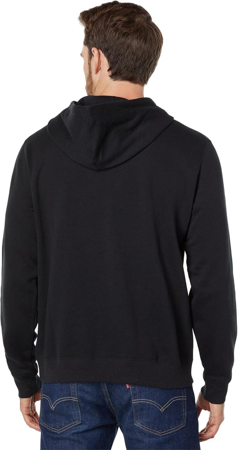 imageMARMOT Mens Coastal Hoody  Hooded Sweatshirt with Screen Printed Graphic Jersey Lined Hood and Kangaroo PocketBlack