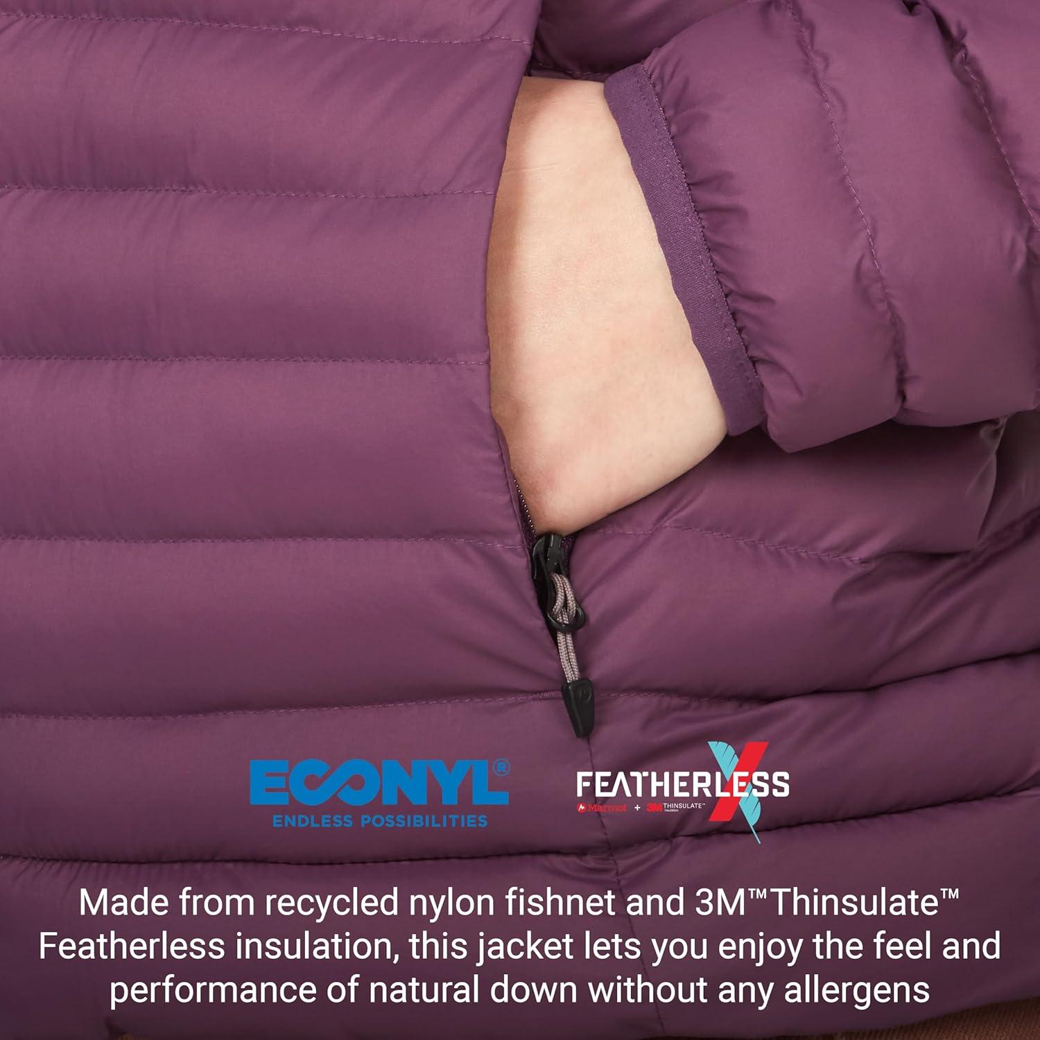 imageMARMOT Womens Echo Featherless Jacket  Lightweight DownAlternative Insulated JacketPurple Fig  Latest Collection