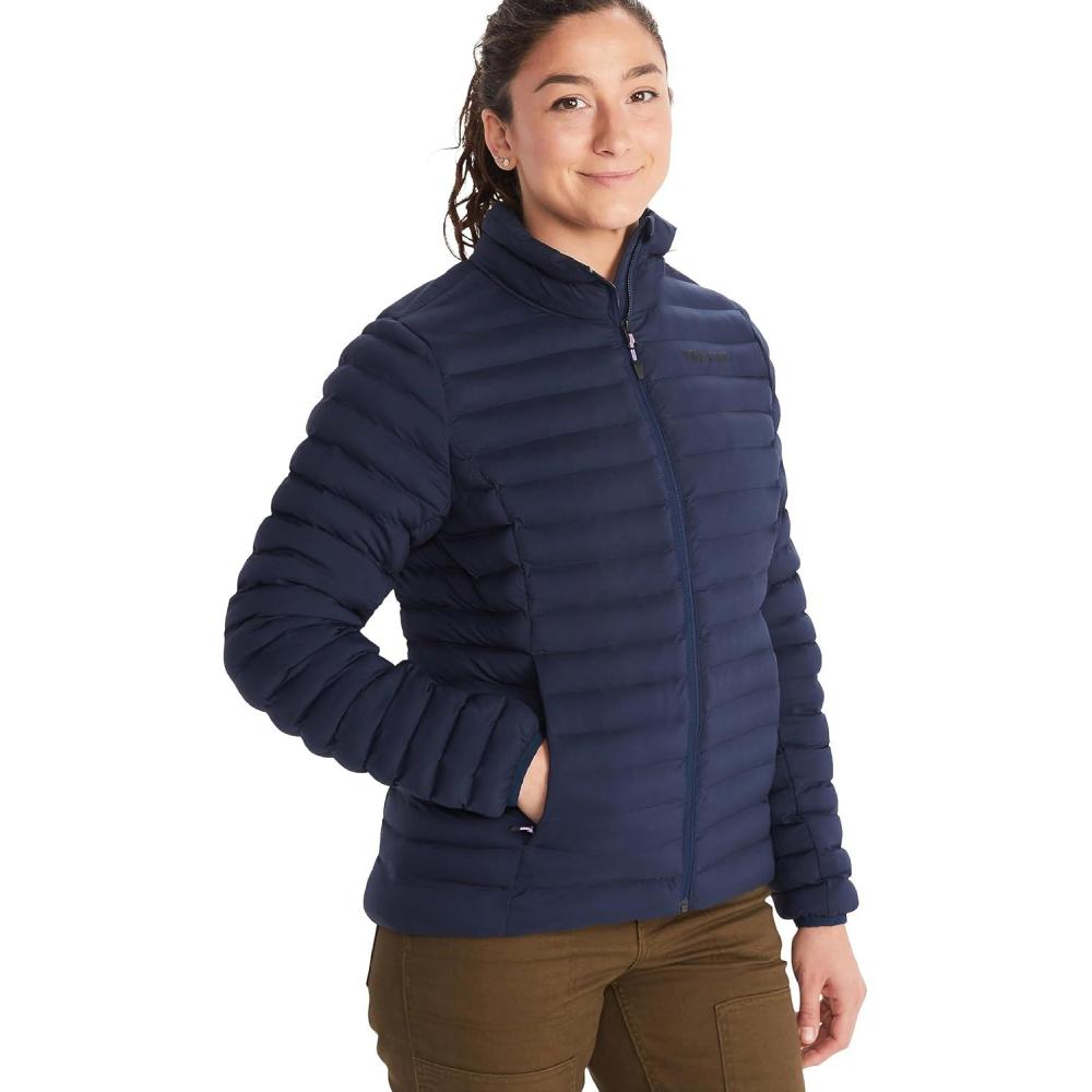 imageMARMOT Womens Echo Featherless Jacket  Lightweight DownAlternative Insulated JacketArctic Navy