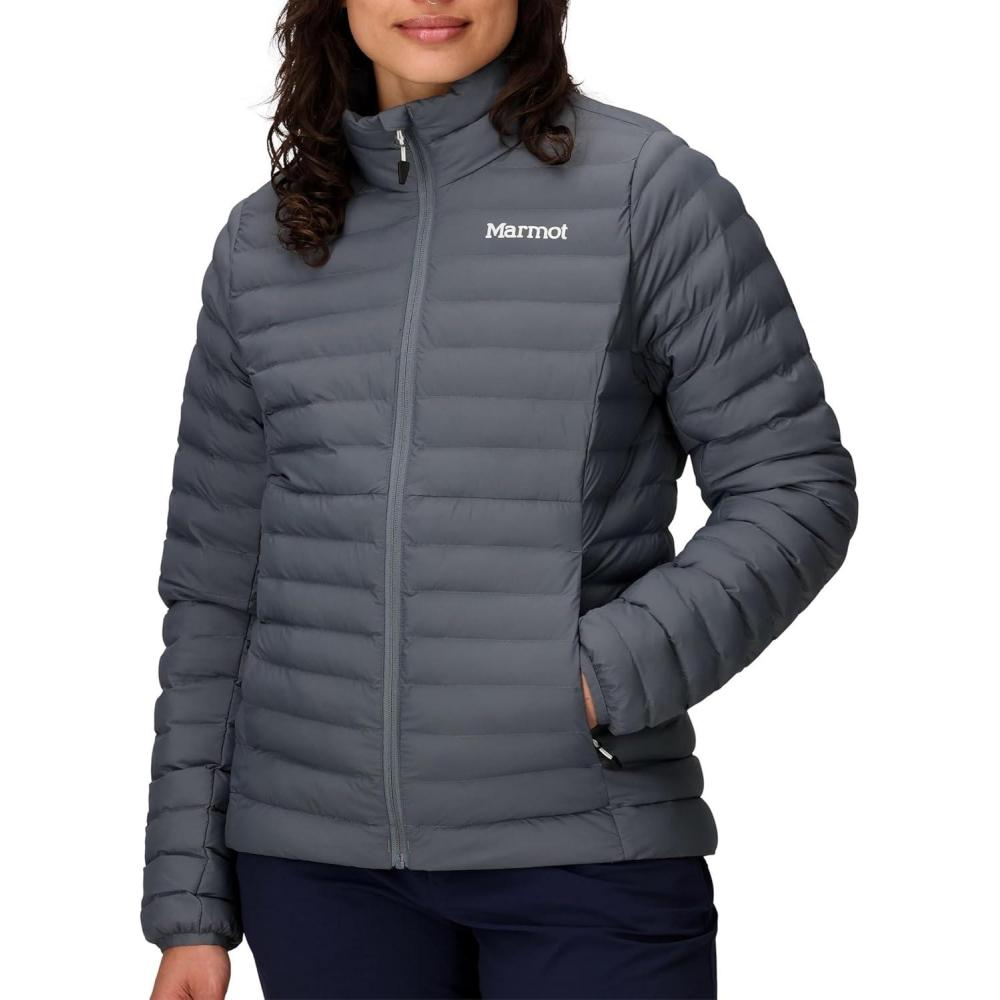 imageMARMOT Womens Echo Featherless Jacket  Lightweight DownAlternative Insulated JacketSteel Onyx