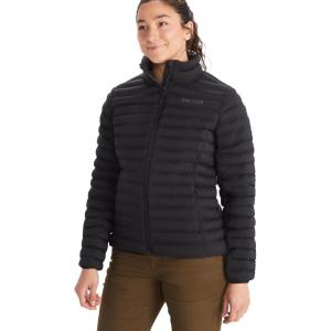 MARMOT Women’s Echo Featherless Jacket – Lightweight, Down-Alternative Insulated Jacket(Black)