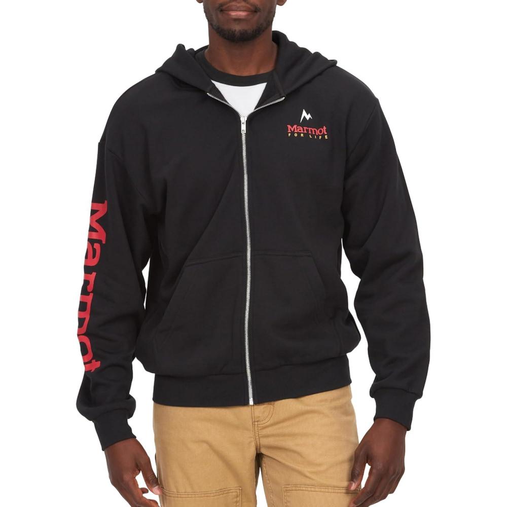 imageMARMOT mens Marmot for Life Full Zip HoodyBlack