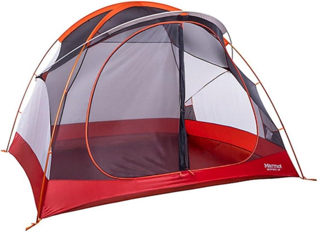 imageMARMOT Midpines 4P6P Camping Tents amp Footprints Footprints6 Person Orange SpiceArona