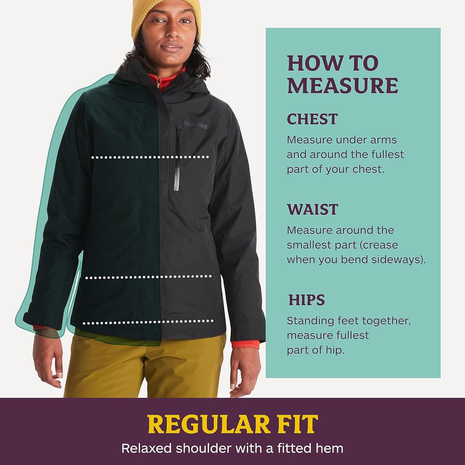 imageMARMOT Womens Ramble 3in1 Component Jacket Recycled Waterproof Shell with Hood and Removable Insulated Thermal R LinerVetiver