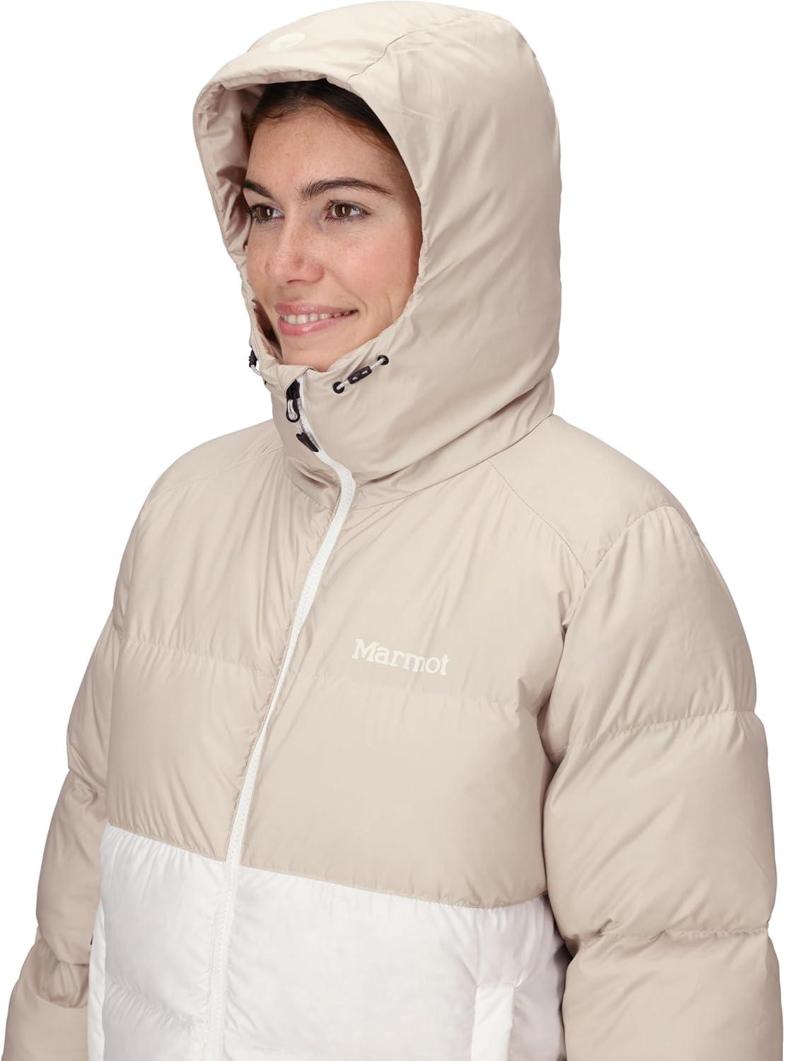 imageMARMOT womens Womens Guides Down HoodyBirch BarkPearl