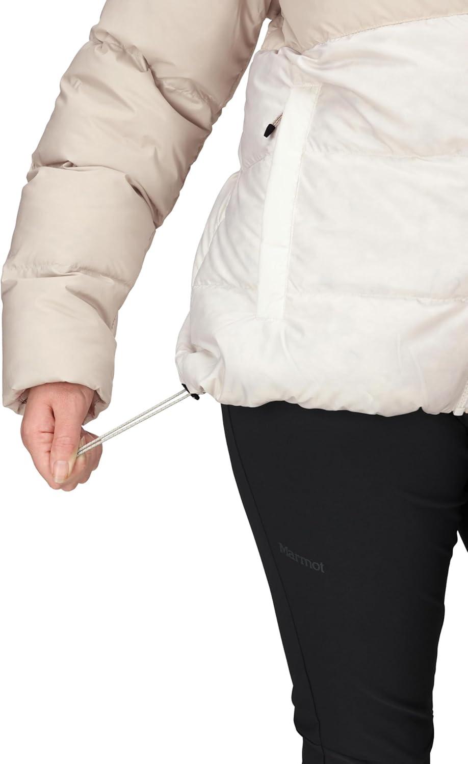 imageMARMOT womens Womens Guides Down HoodyBirch BarkPearl