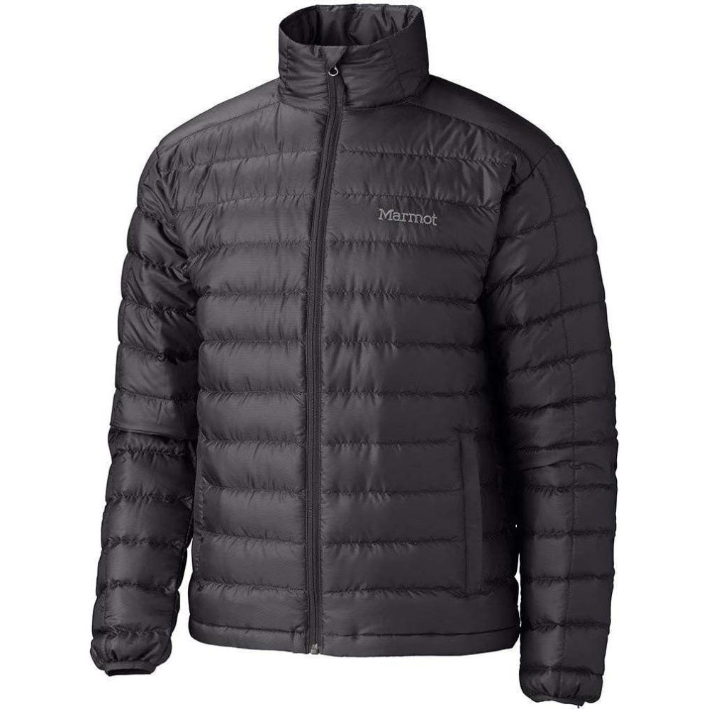 imageMARMOT Mens Zeus Jacket  700Fill Insulated WaterResistant Lightweight PufferBlack