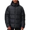 imageMARMOT Mens Guides Down Hoody Jacket Down Filled Water Resistant Puffer Jacket with Hood Dark Steel XLarge