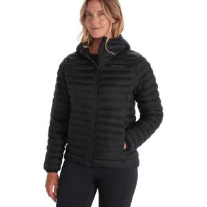 MARMOT Women’s Echo Featherless Hoody – Lightweight Down-Alternative Puffer Jacket with Hood(Black)
